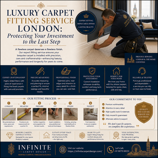 Luxury Carpet Fitting Service London: Protecting Your Investment to the Last Step
