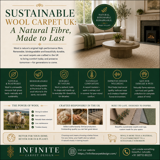 Sustainable Wool Carpet UK: A Natural Fibre, Made to Last